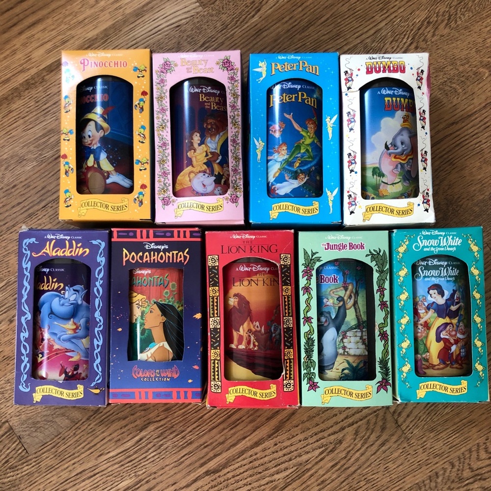 Disney Collectible Cups (Burger King)- unopened